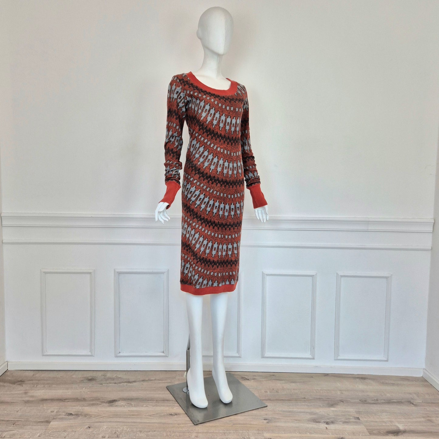 Maison Margiela | Abito cotone stampato