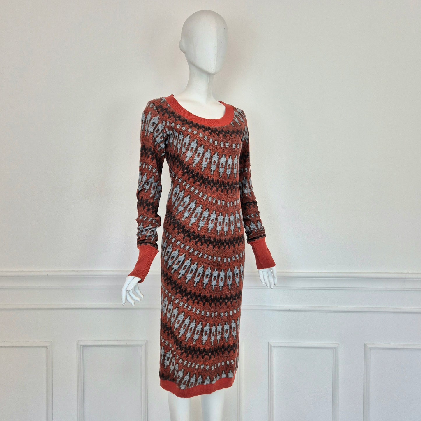 Maison Margiela | Abito cotone stampato