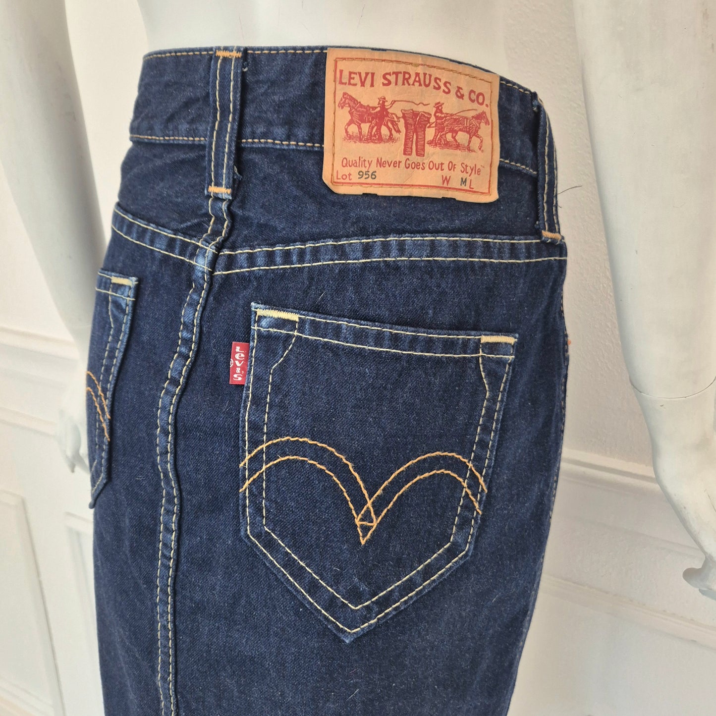 Levi's | Gonna 956 denim scuro