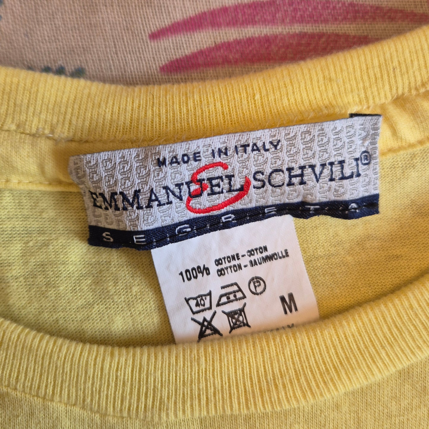 Emmanuel Schvili | T shirt "un amore impossibile" 1998