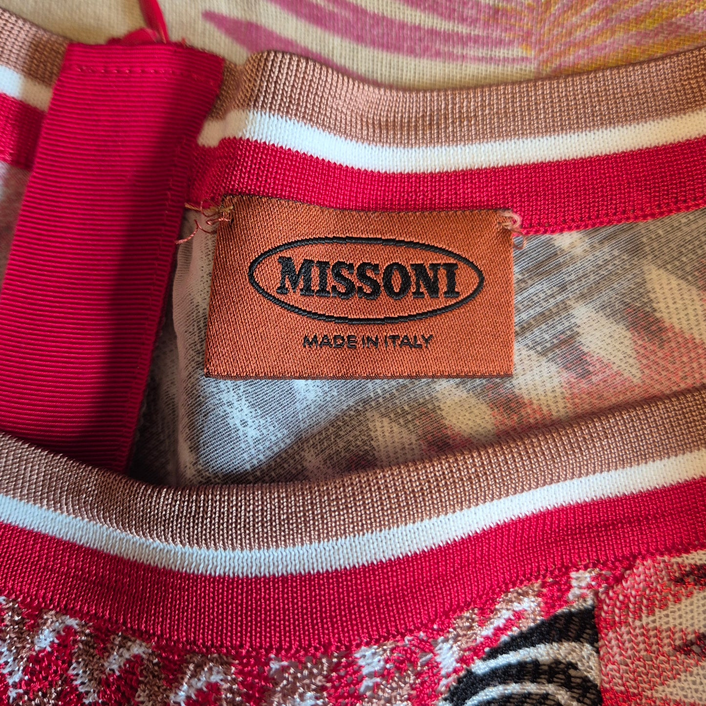 Missoni | Abito corto zig zag