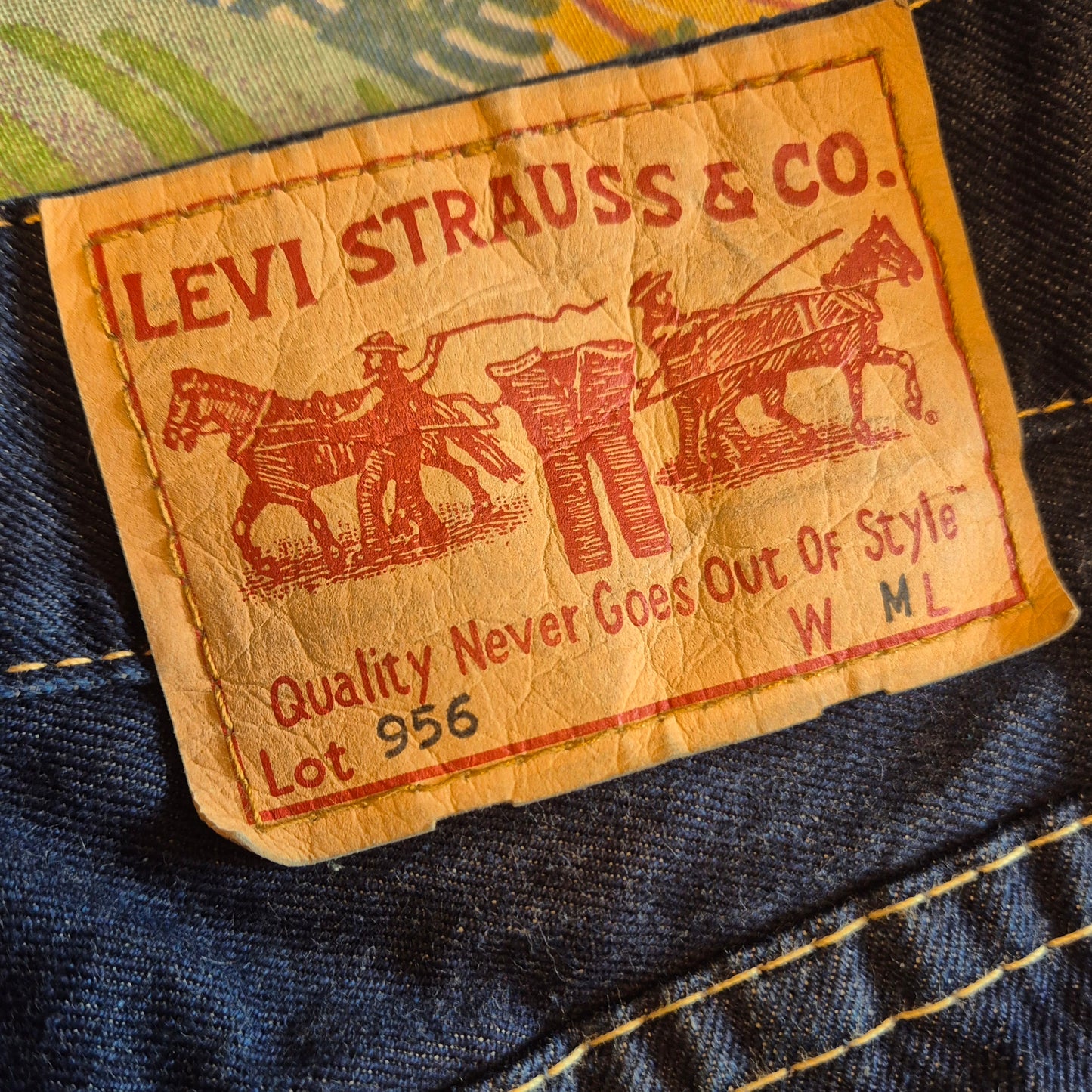 Levi's | Gonna 956 denim scuro