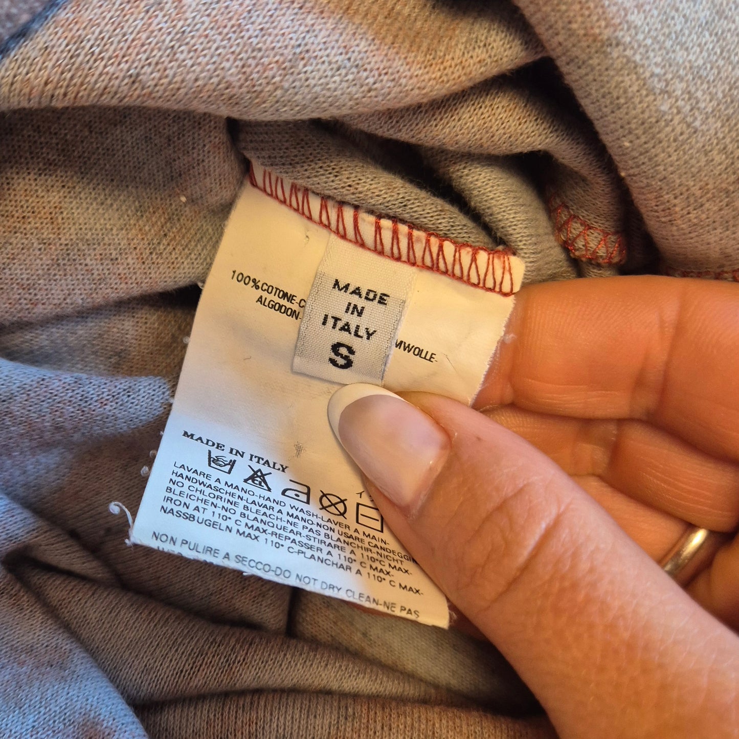 Maison Margiela | Abito cotone stampato