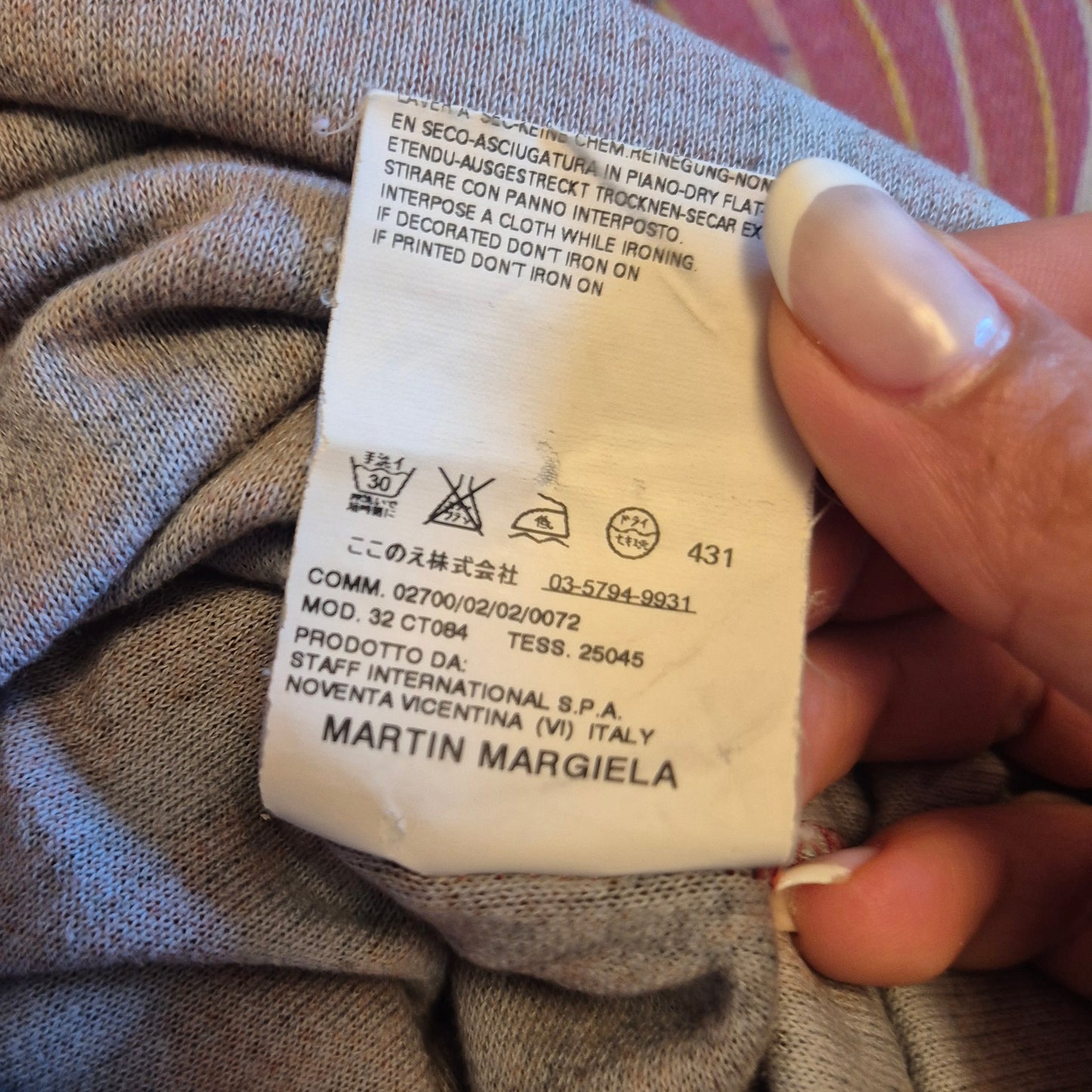 Maison Margiela | Abito cotone stampato