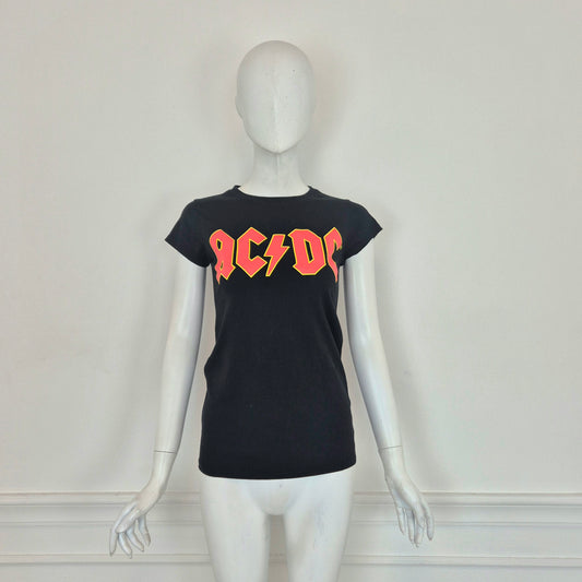 T-shirt nera ACDC