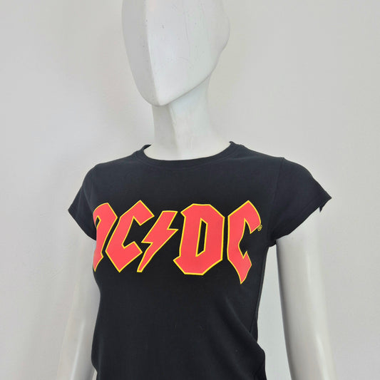 T-shirt nera ACDC