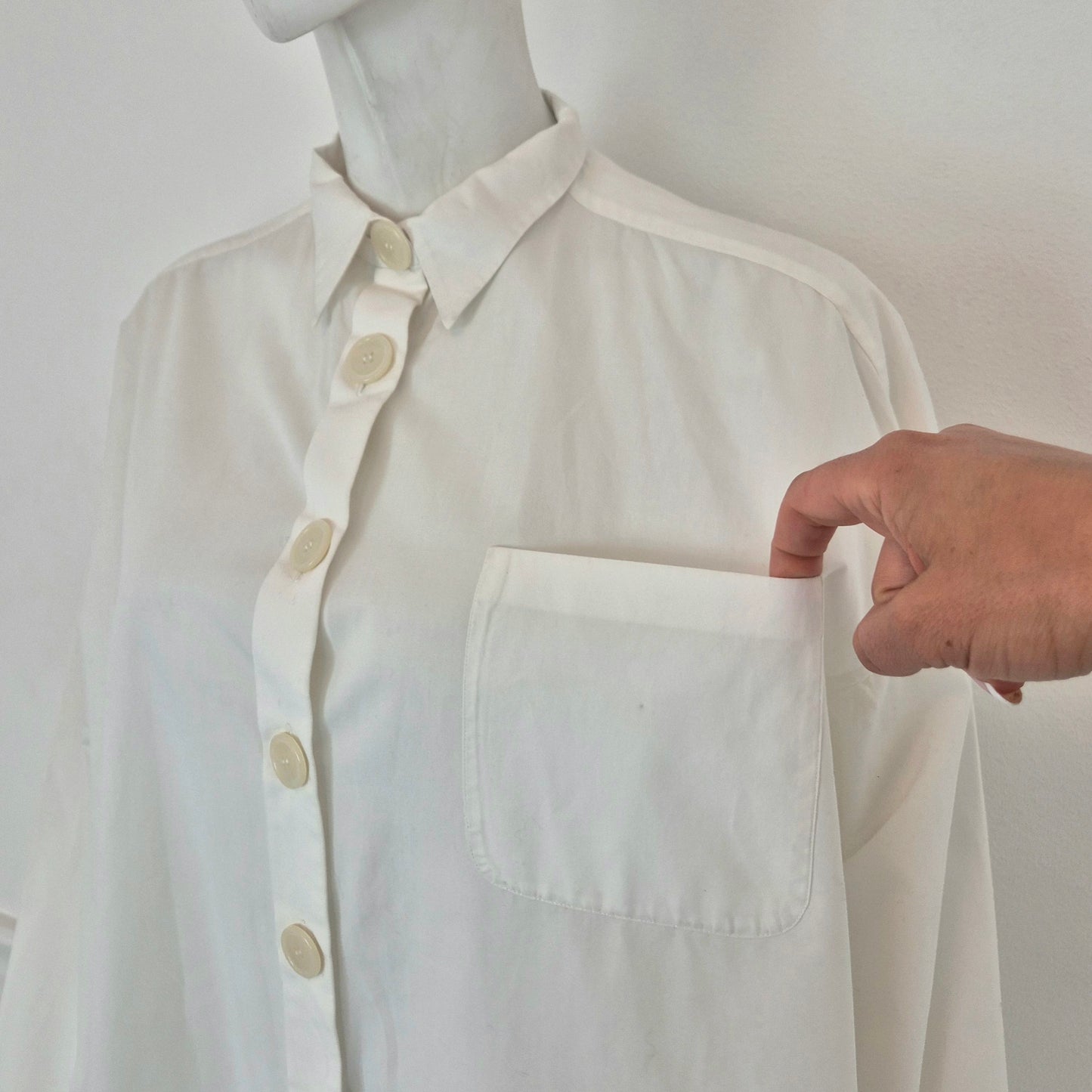 Romeo Gigli | Camicia bianca oversize 1994
