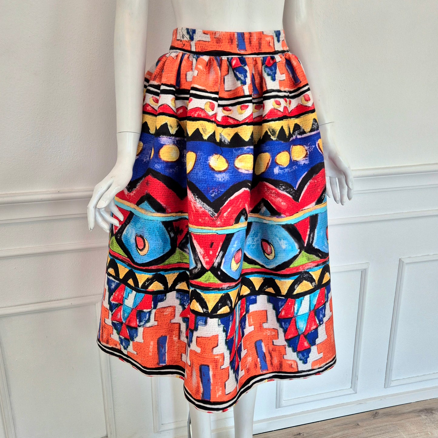 Stella Jean | Gonna ampia multicolor