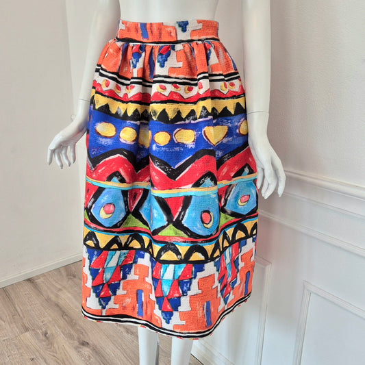 Stella Jean | Gonna ampia multicolor