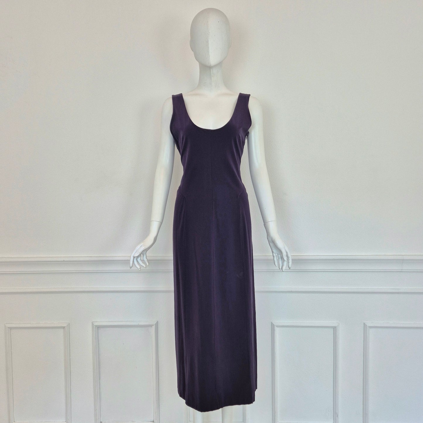 Prada | Abito vintage seta viola