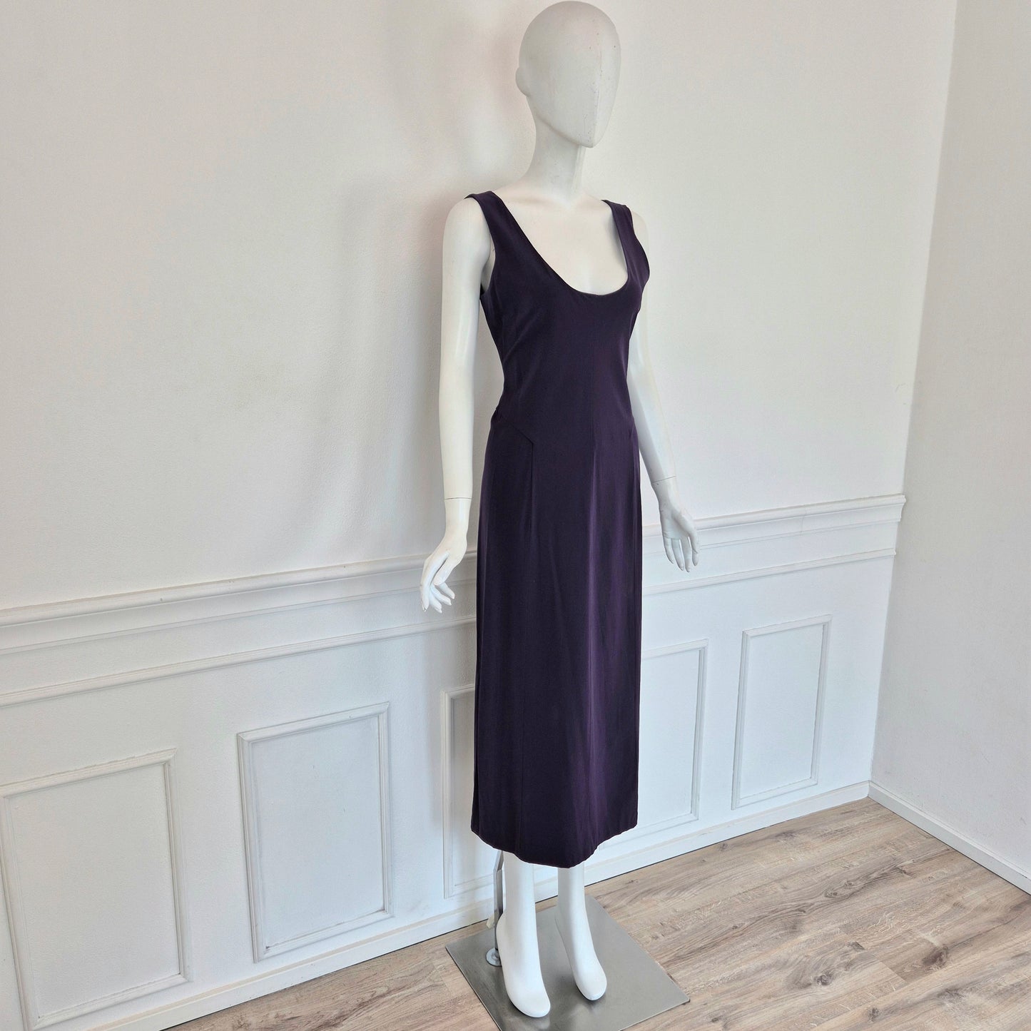 Prada | Abito vintage seta viola
