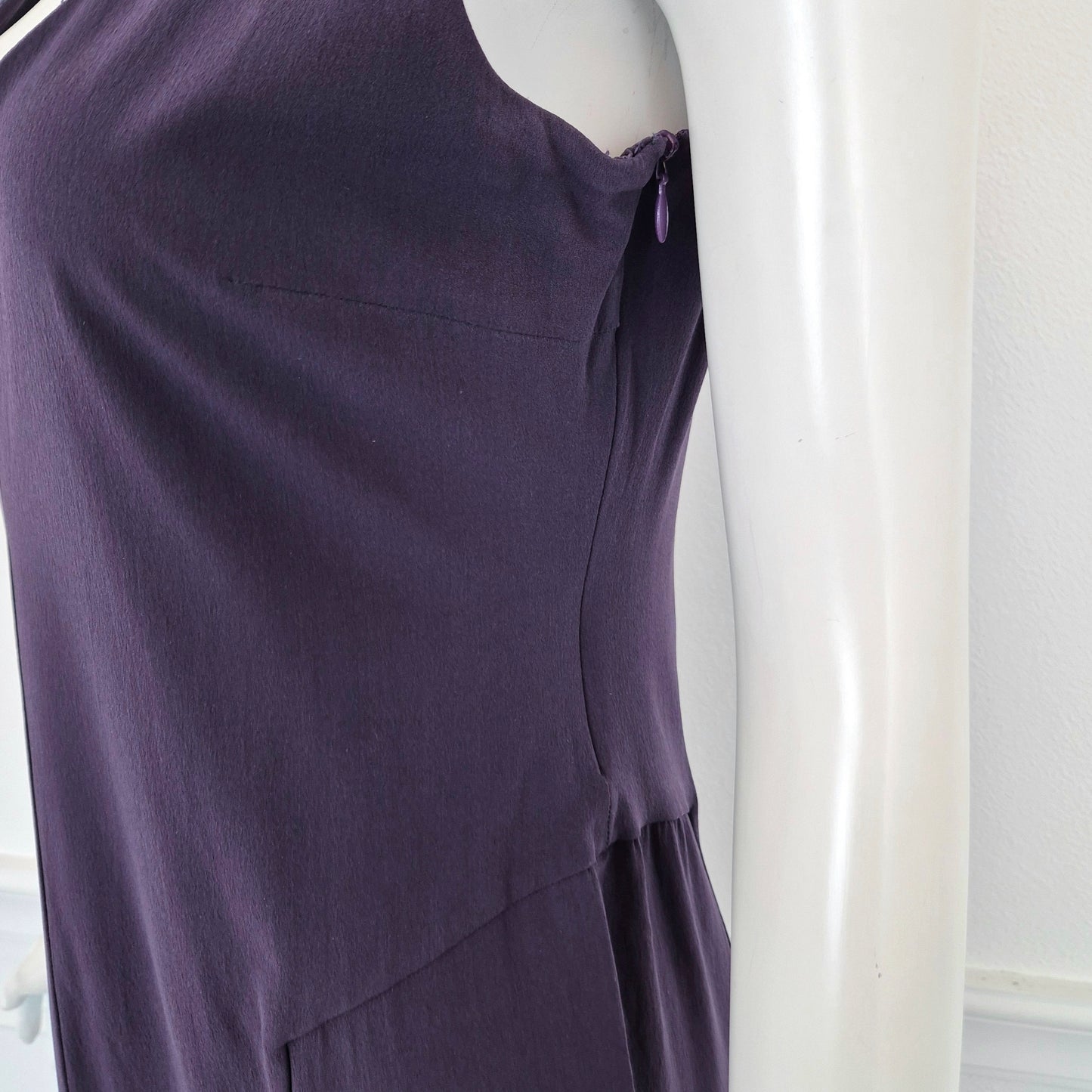 Prada | Abito vintage seta viola