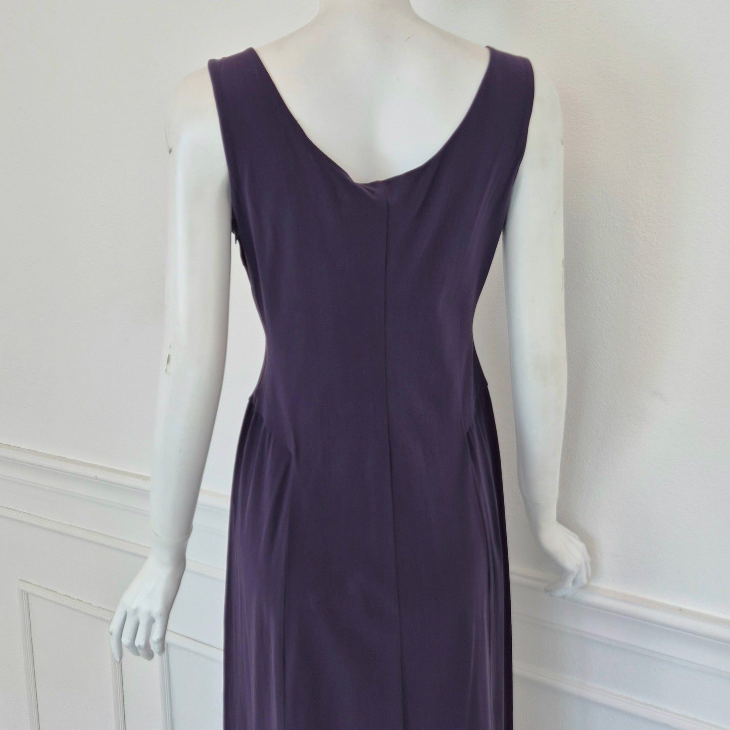 Prada | Abito vintage seta viola