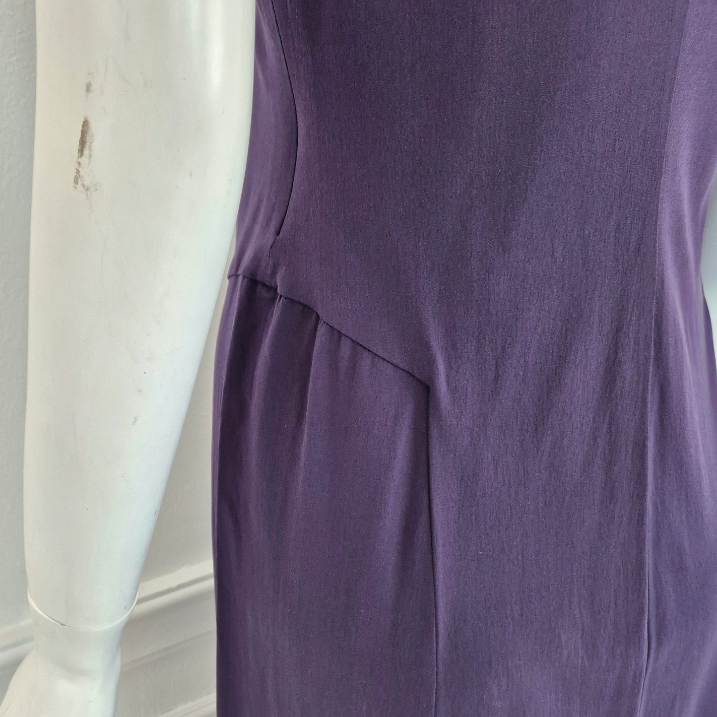 Prada | Abito vintage seta viola