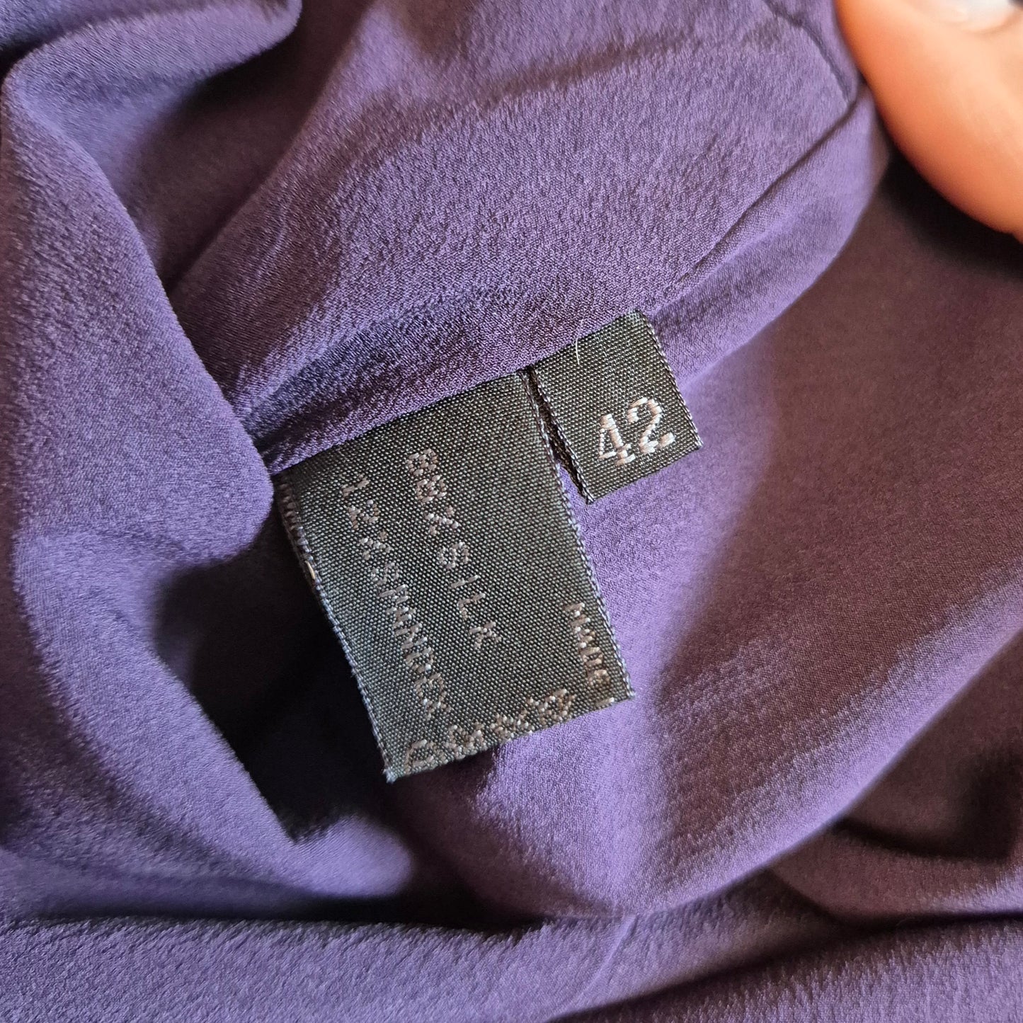 Prada | Abito vintage seta viola