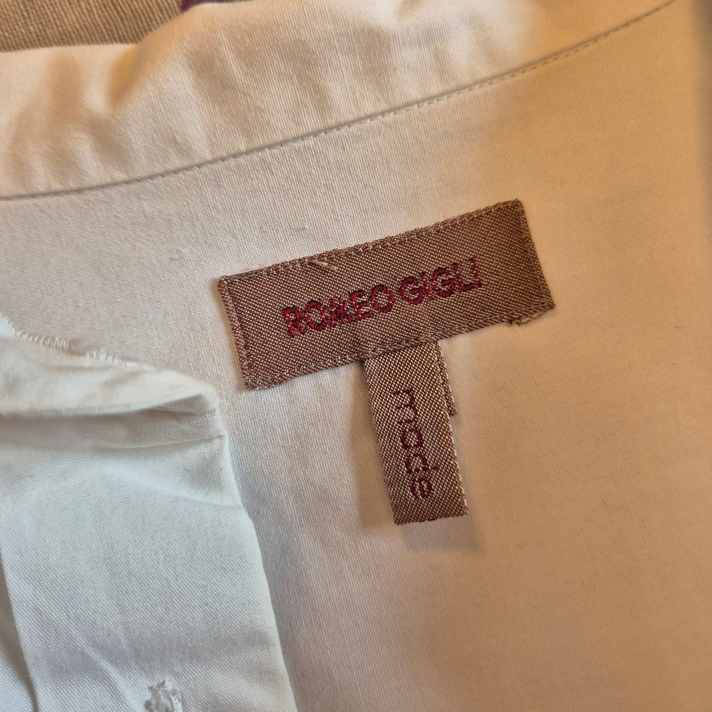 Romeo Gigli | Camicia bianca oversize 1994