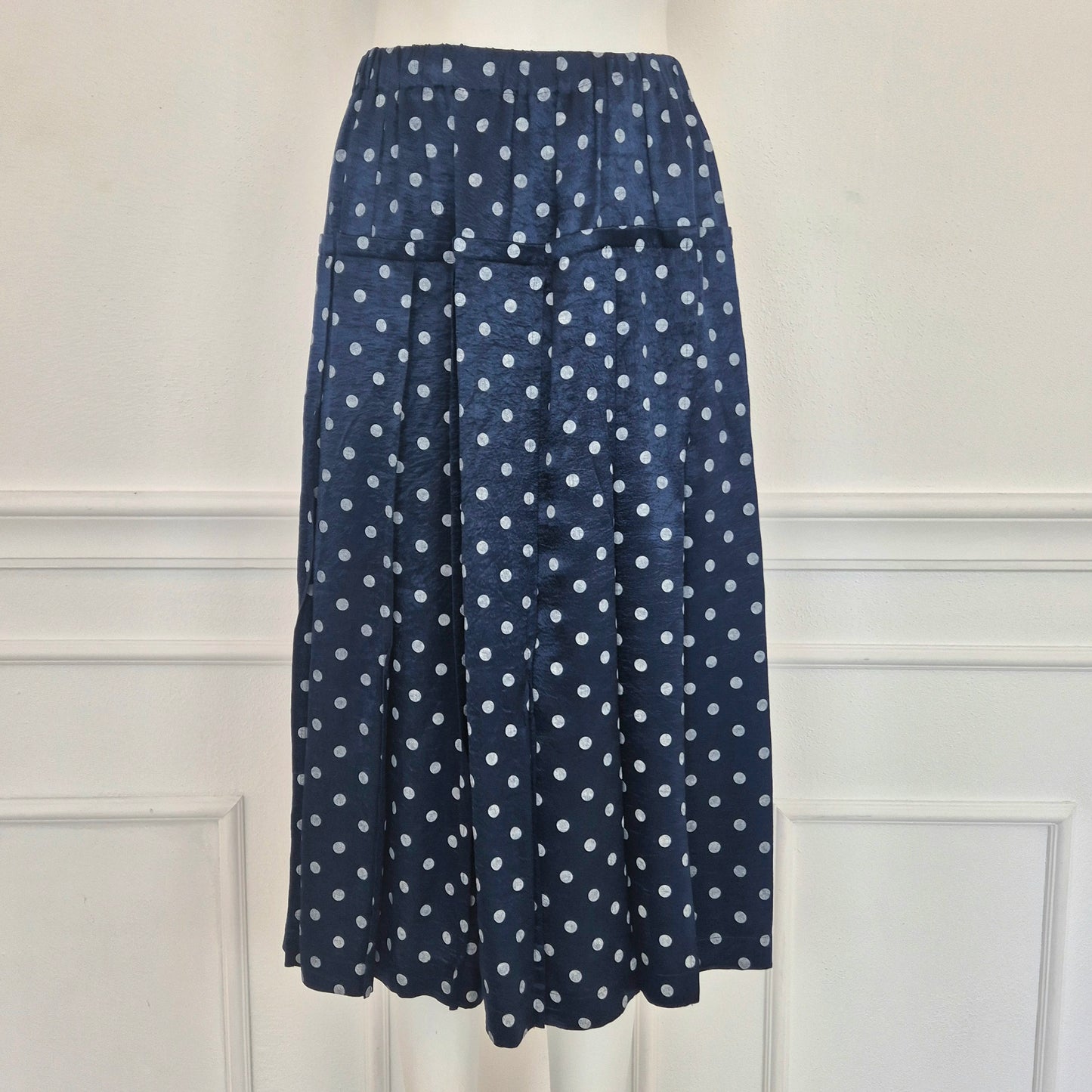 Comme des Garçons | Gonna blu a pois