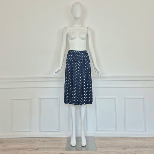 Comme des Garçons | Gonna blu a pois