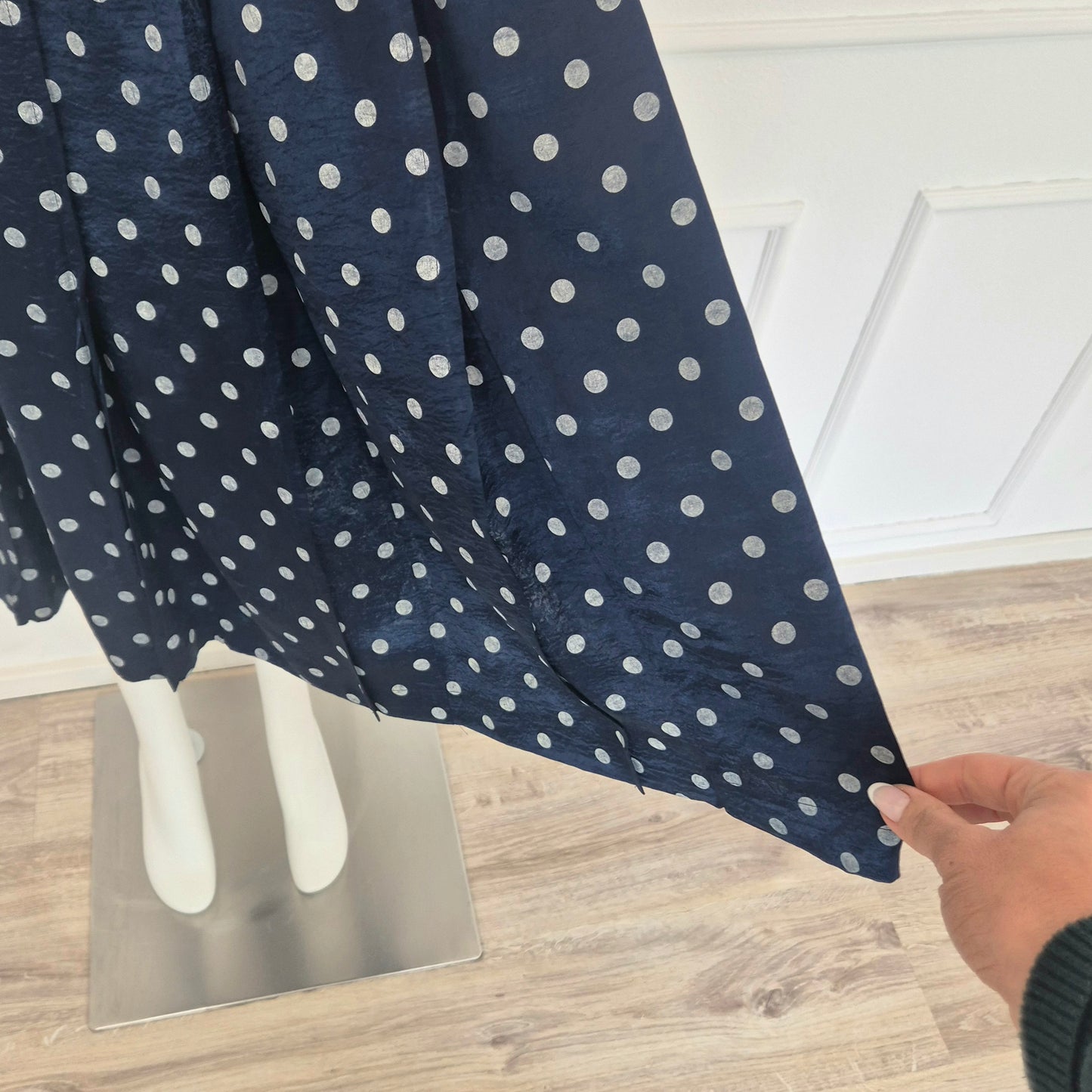 Comme des Garçons | Gonna blu a pois