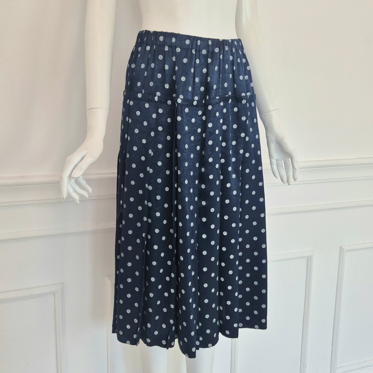 Comme des Garçons | Gonna blu a pois