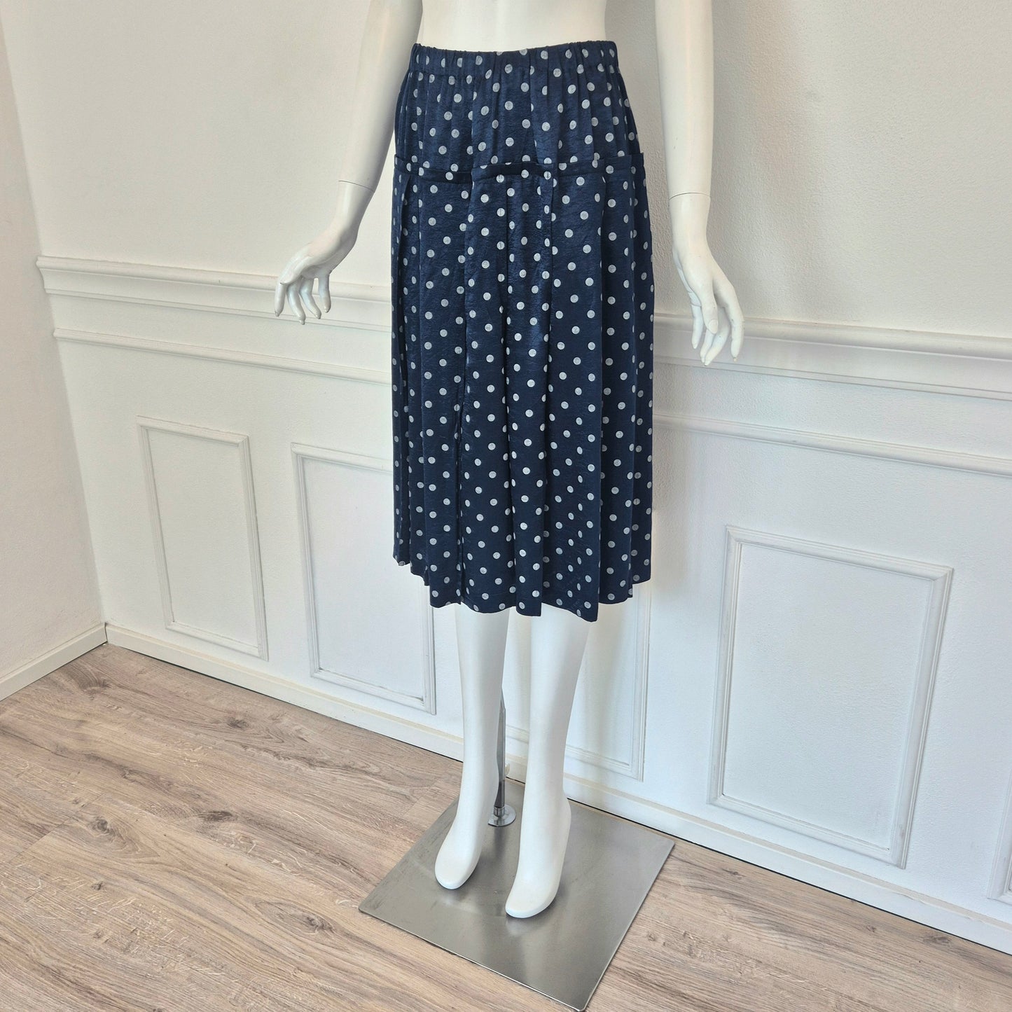 Comme des Garçons | Gonna blu a pois