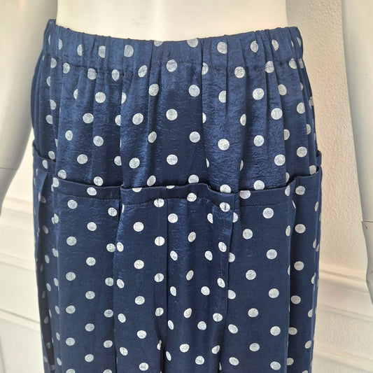 Comme des Garçons | Gonna blu a pois