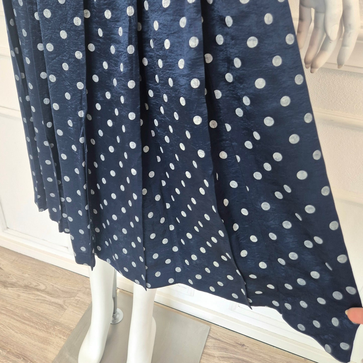 Comme des Garçons | Gonna blu a pois