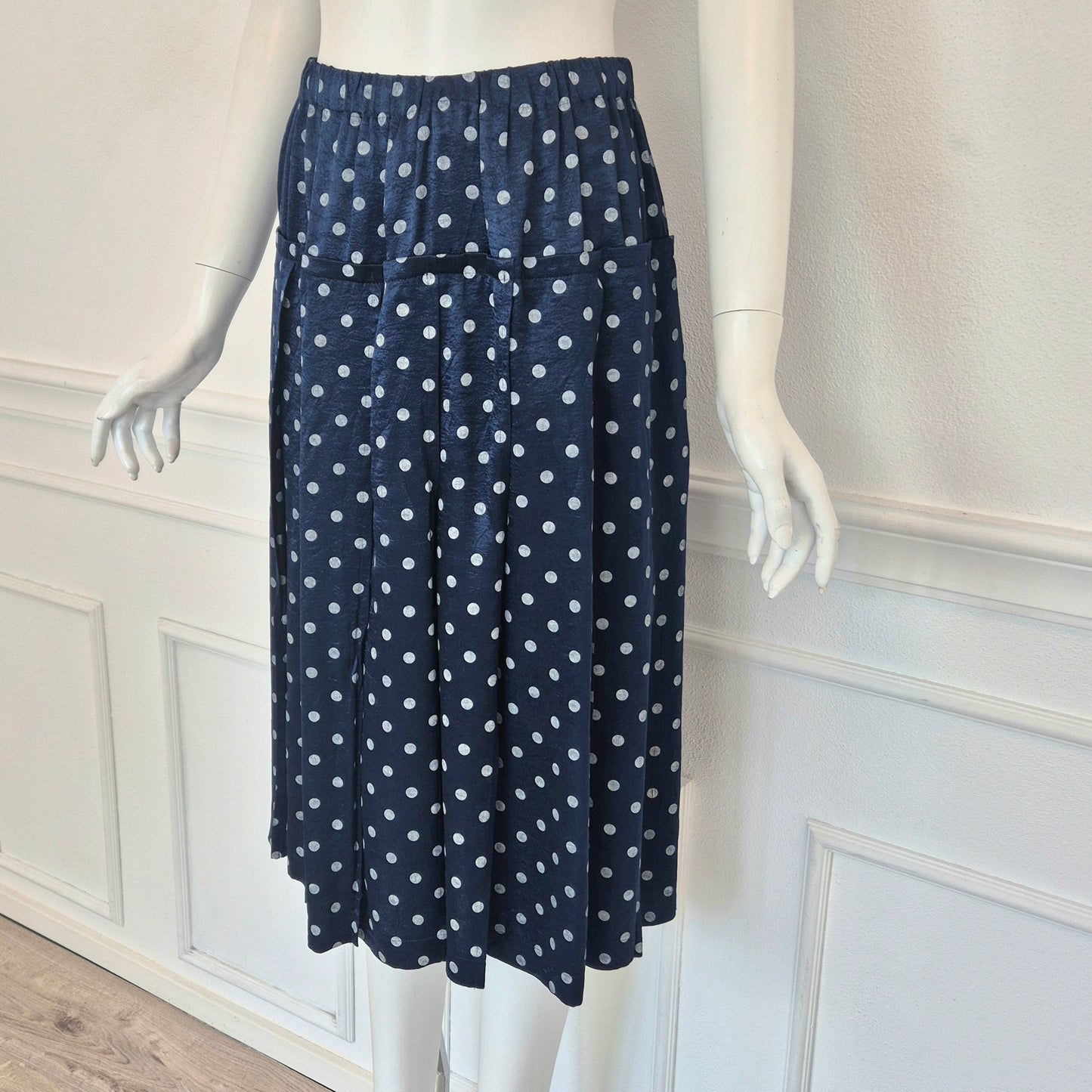 Comme des Garçons | Gonna blu a pois