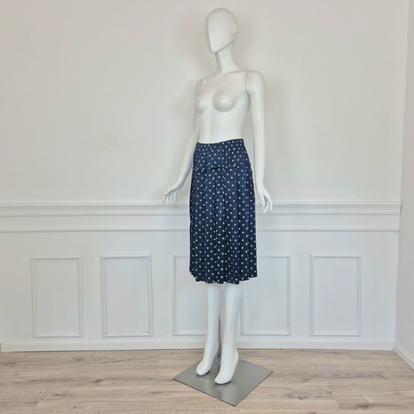Comme des Garçons | Gonna blu a pois