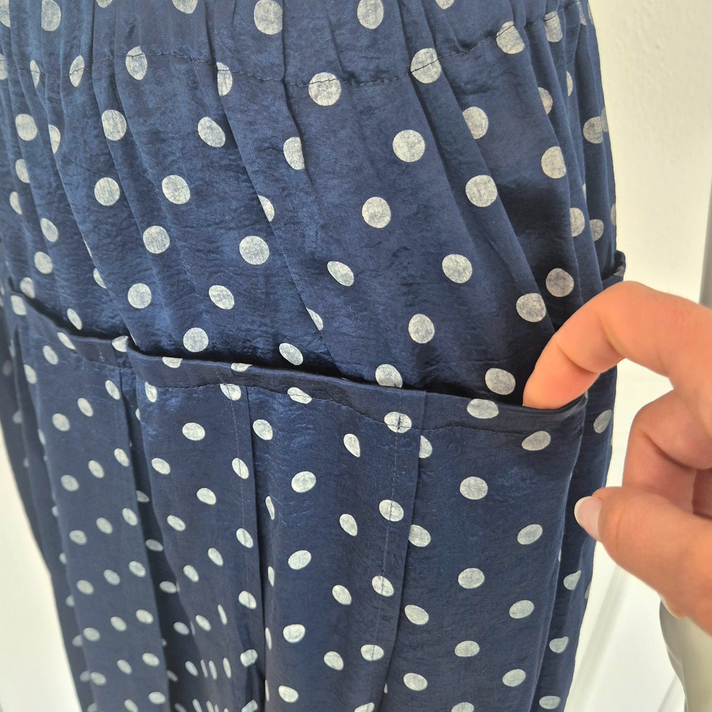 Comme des Garçons | Gonna blu a pois