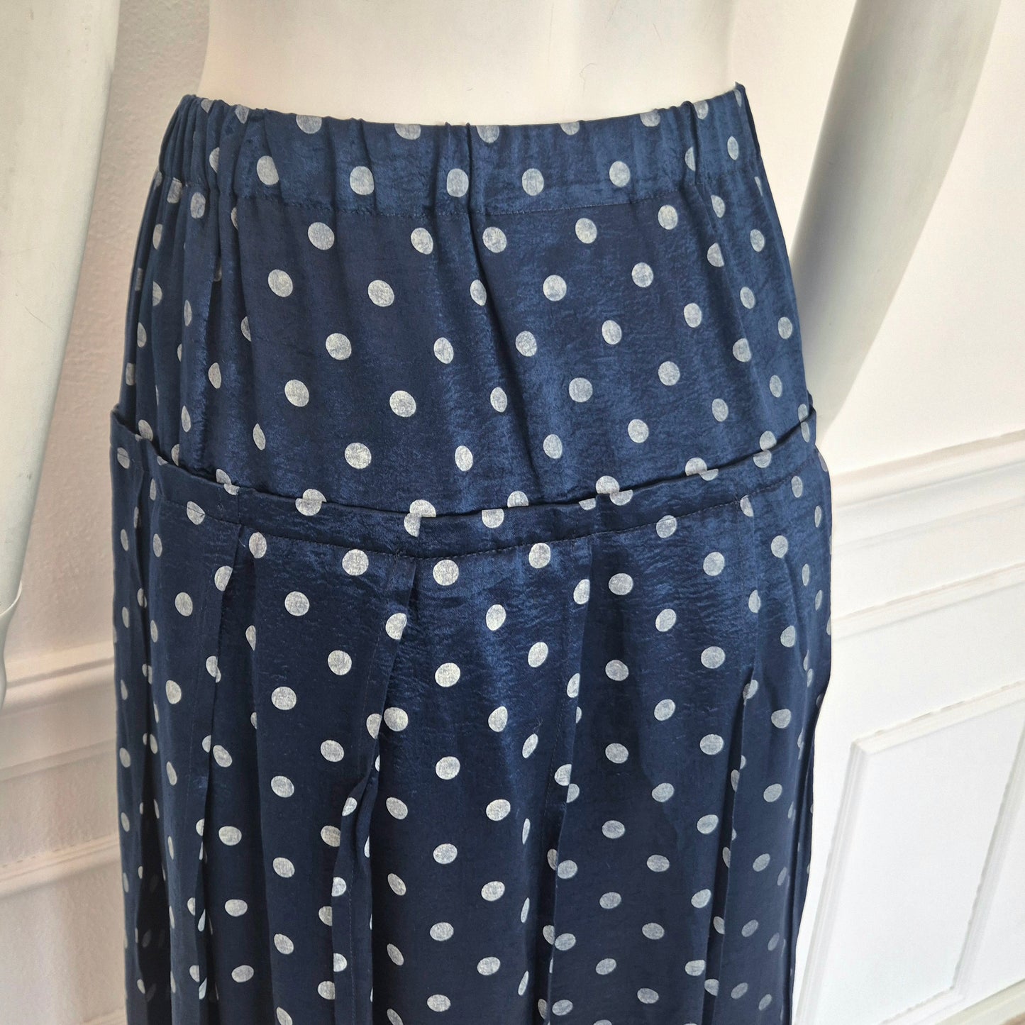 Comme des Garçons | Gonna blu a pois
