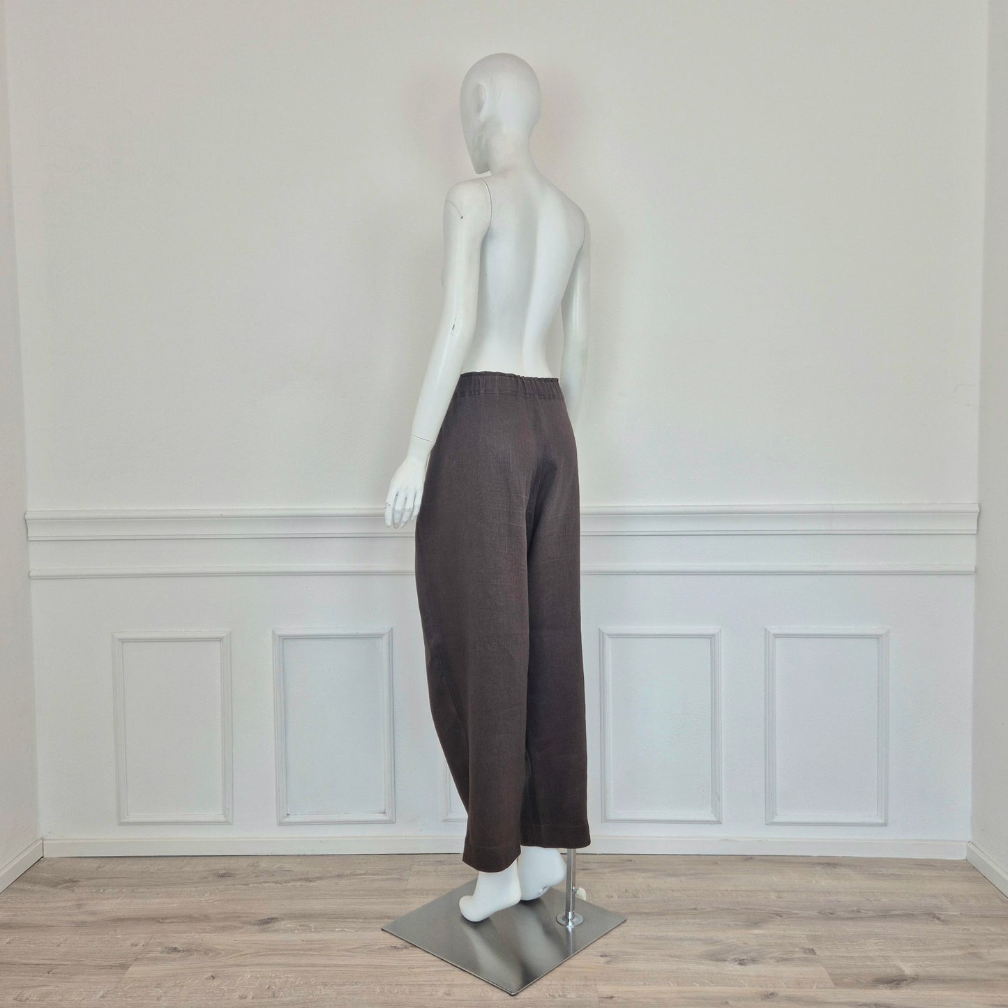 Plantation di Issey Miyake | Completo tailleur lino marrone