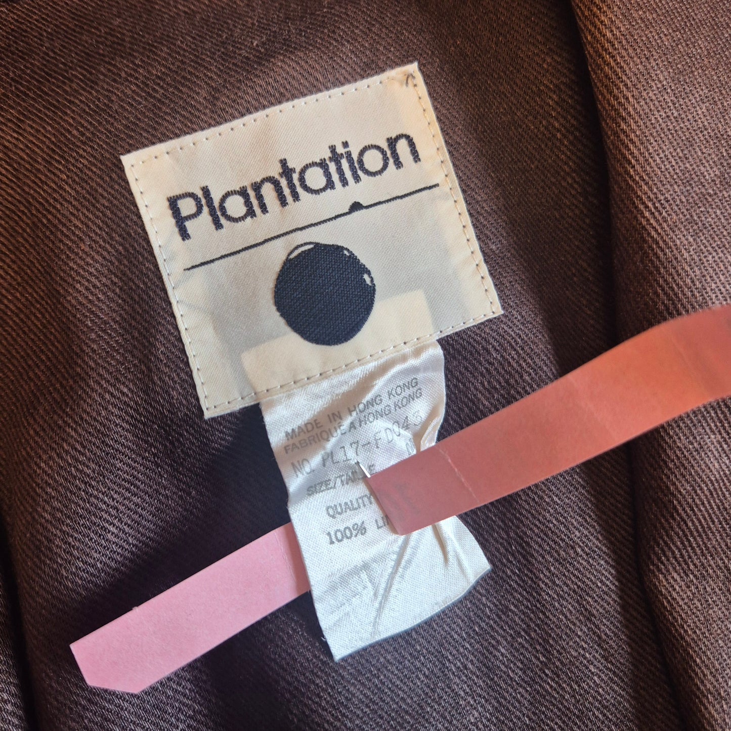 Plantation di Issey Miyake | Completo tailleur lino marrone