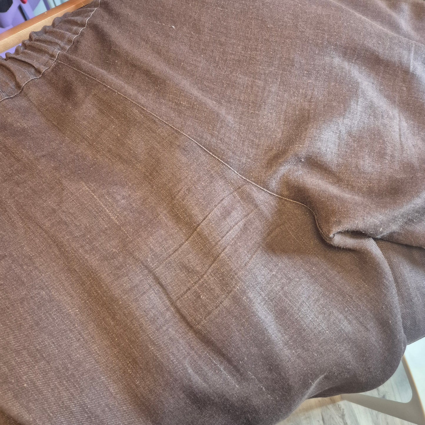 Plantation di Issey Miyake | Completo tailleur lino marrone