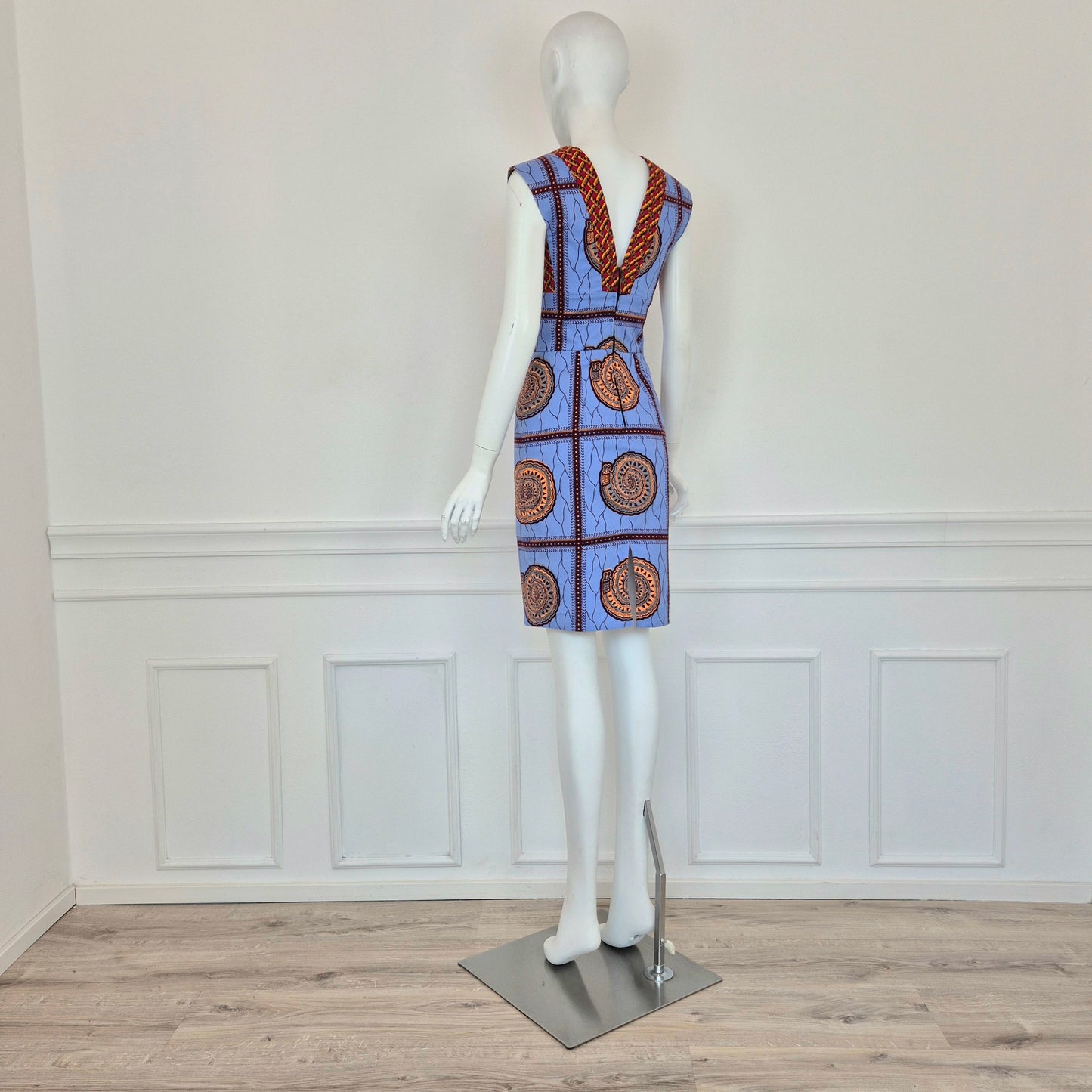 Stella Jean | Abito tubino wax print