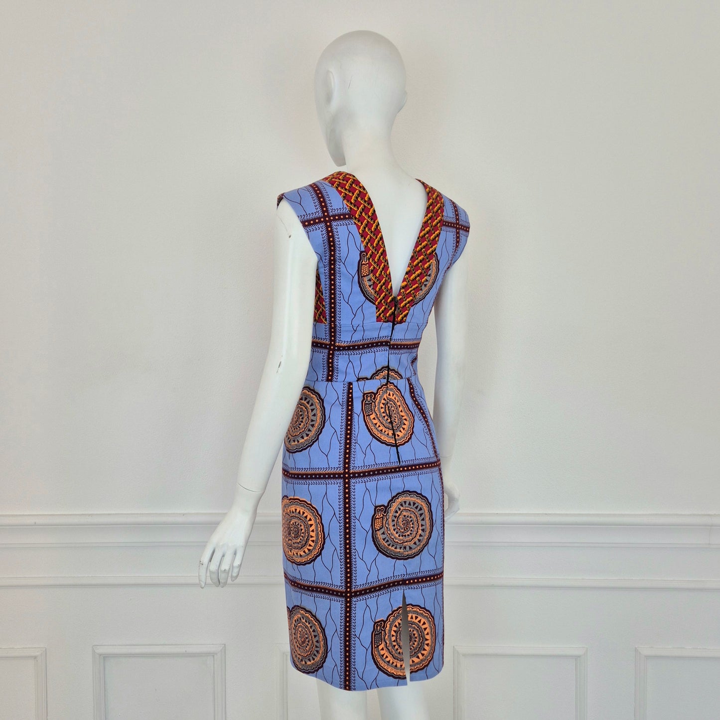 Stella Jean | Abito tubino wax print