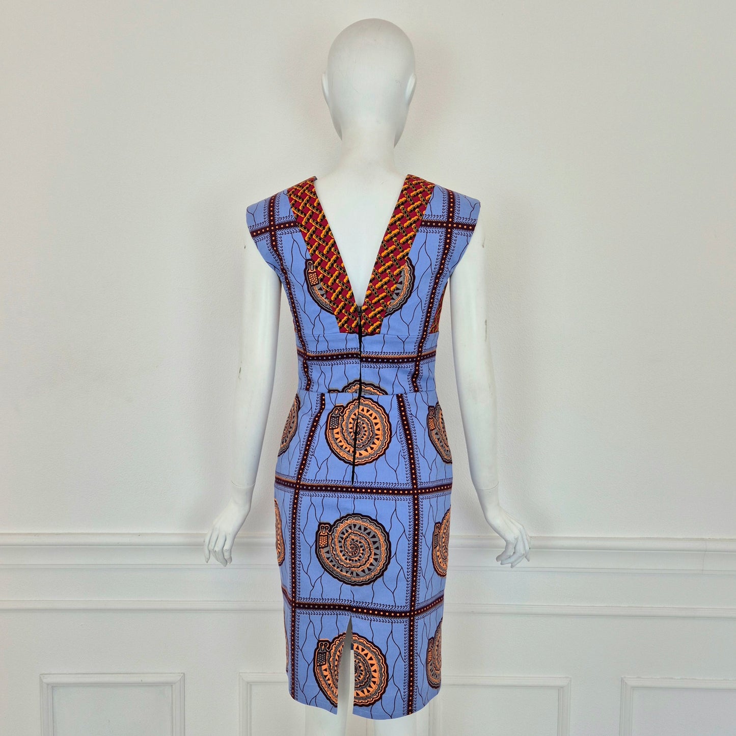 Stella Jean | Abito tubino wax print
