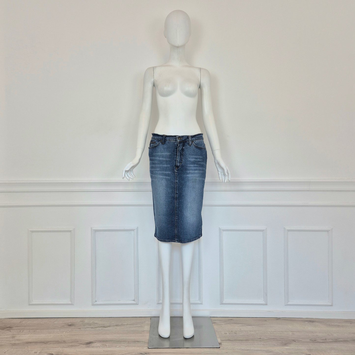 D&G Dolce & Gabbana | Gonna in denim elasticizzato