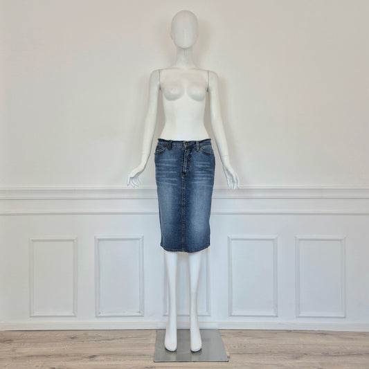 D&G Dolce & Gabbana | Gonna in denim elasticizzato