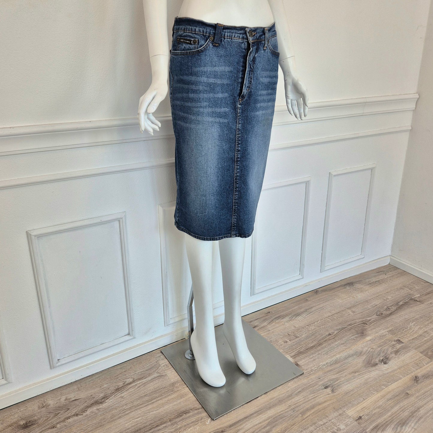 D&G Dolce & Gabbana | Gonna in denim elasticizzato