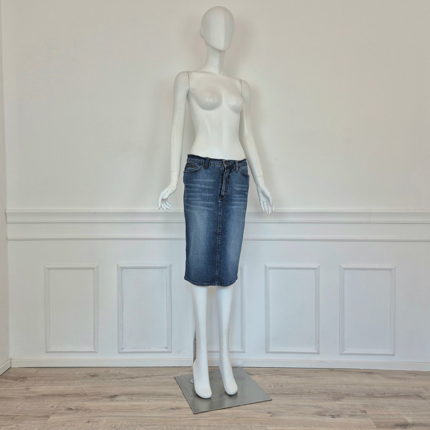 D&G Dolce & Gabbana | Gonna in denim elasticizzato