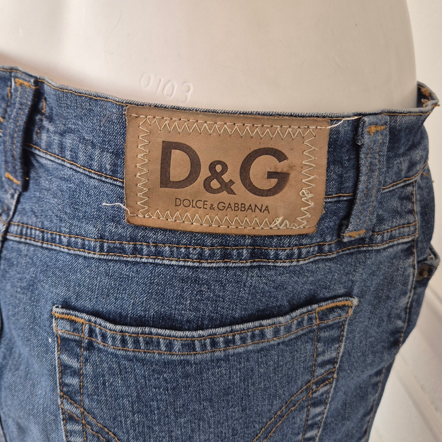 D&G Dolce & Gabbana | Gonna in denim elasticizzato
