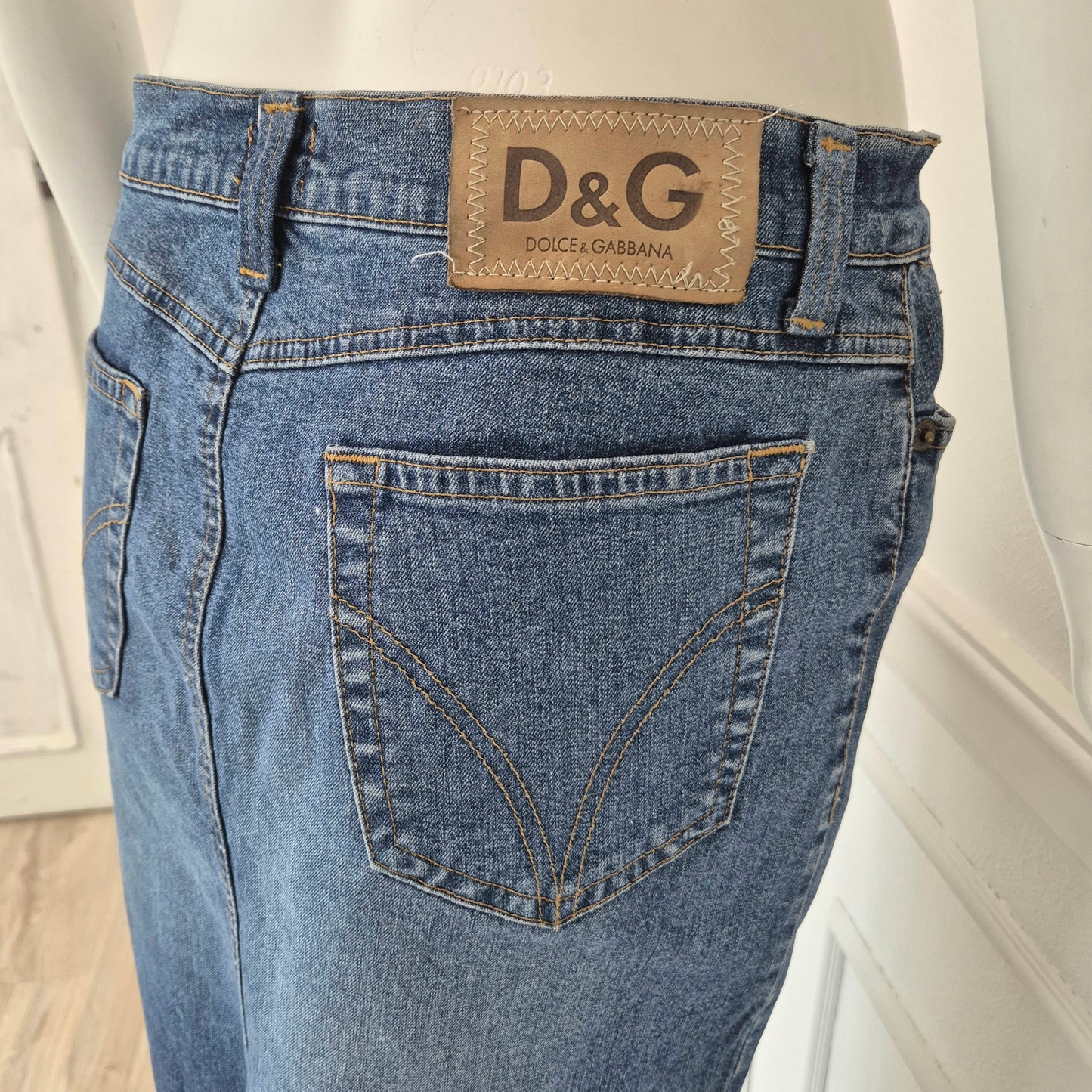 D&G Dolce & Gabbana | Gonna in denim elasticizzato