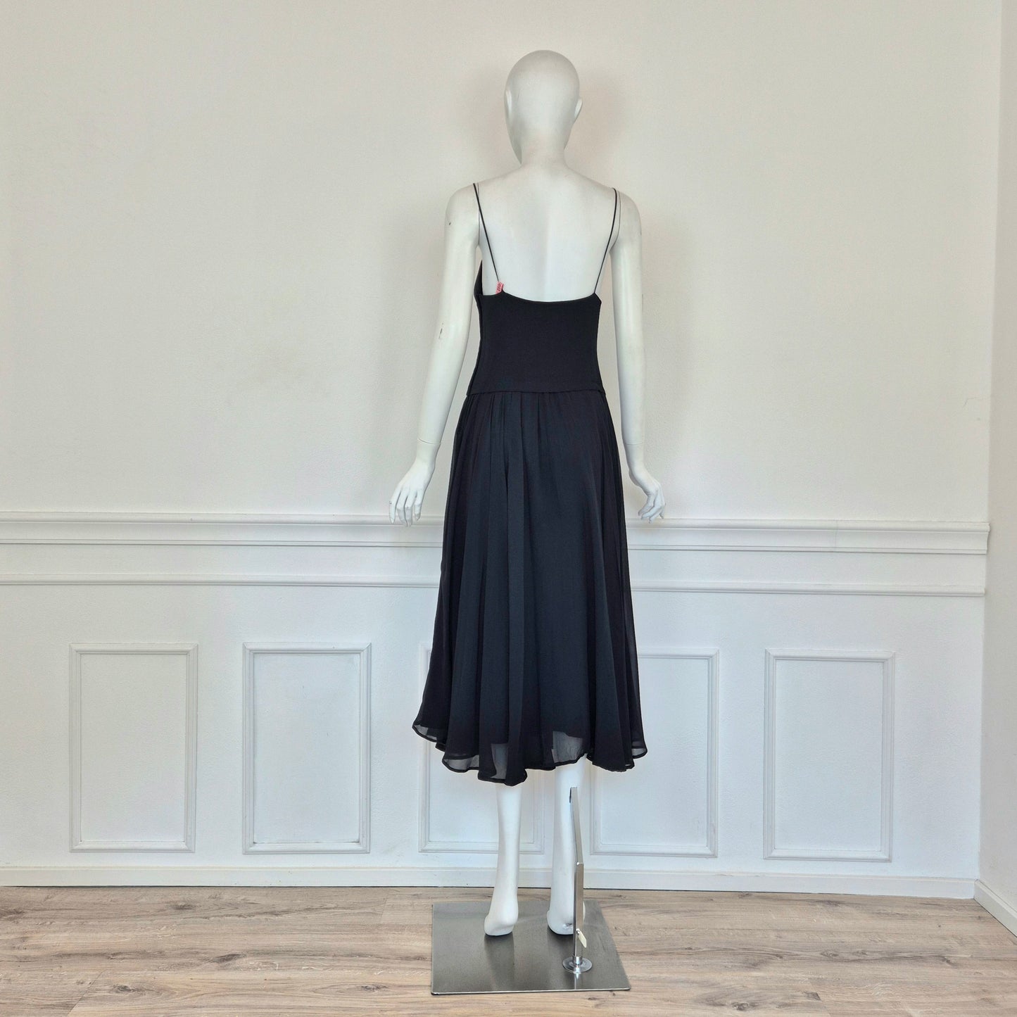Moschino | Abito vintage in pura seta nero