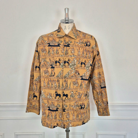 Romeo Gigli | Camicia uomo cotone stampato
