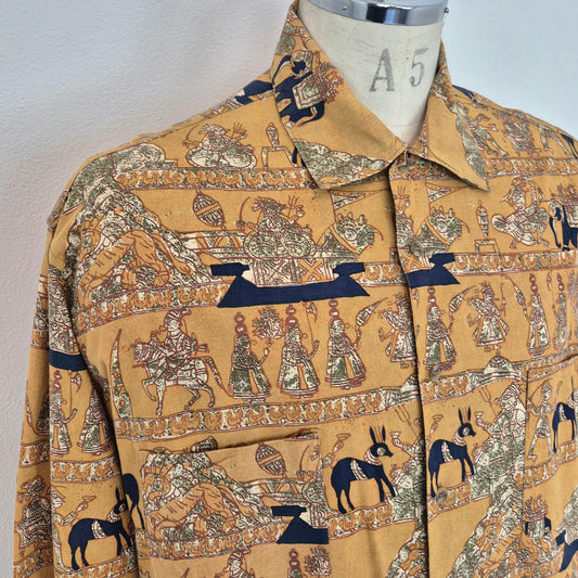 Romeo Gigli | Camicia uomo cotone stampato