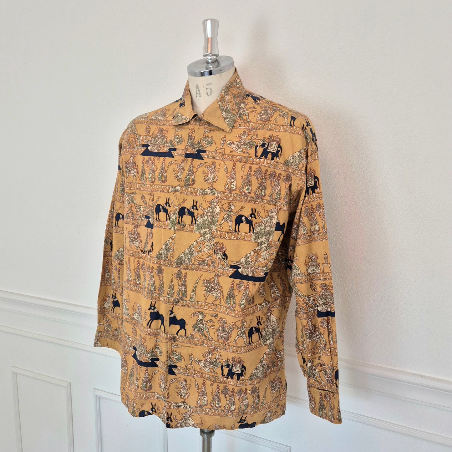 Romeo Gigli | Camicia uomo cotone stampato