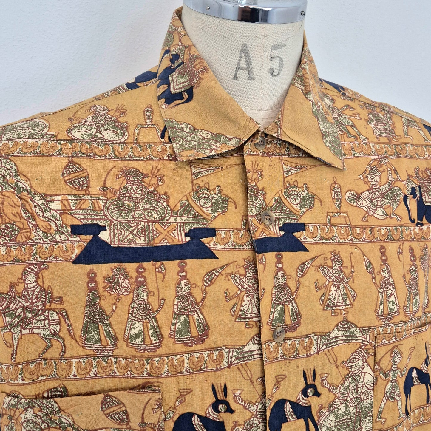 Romeo Gigli | Camicia uomo cotone stampato