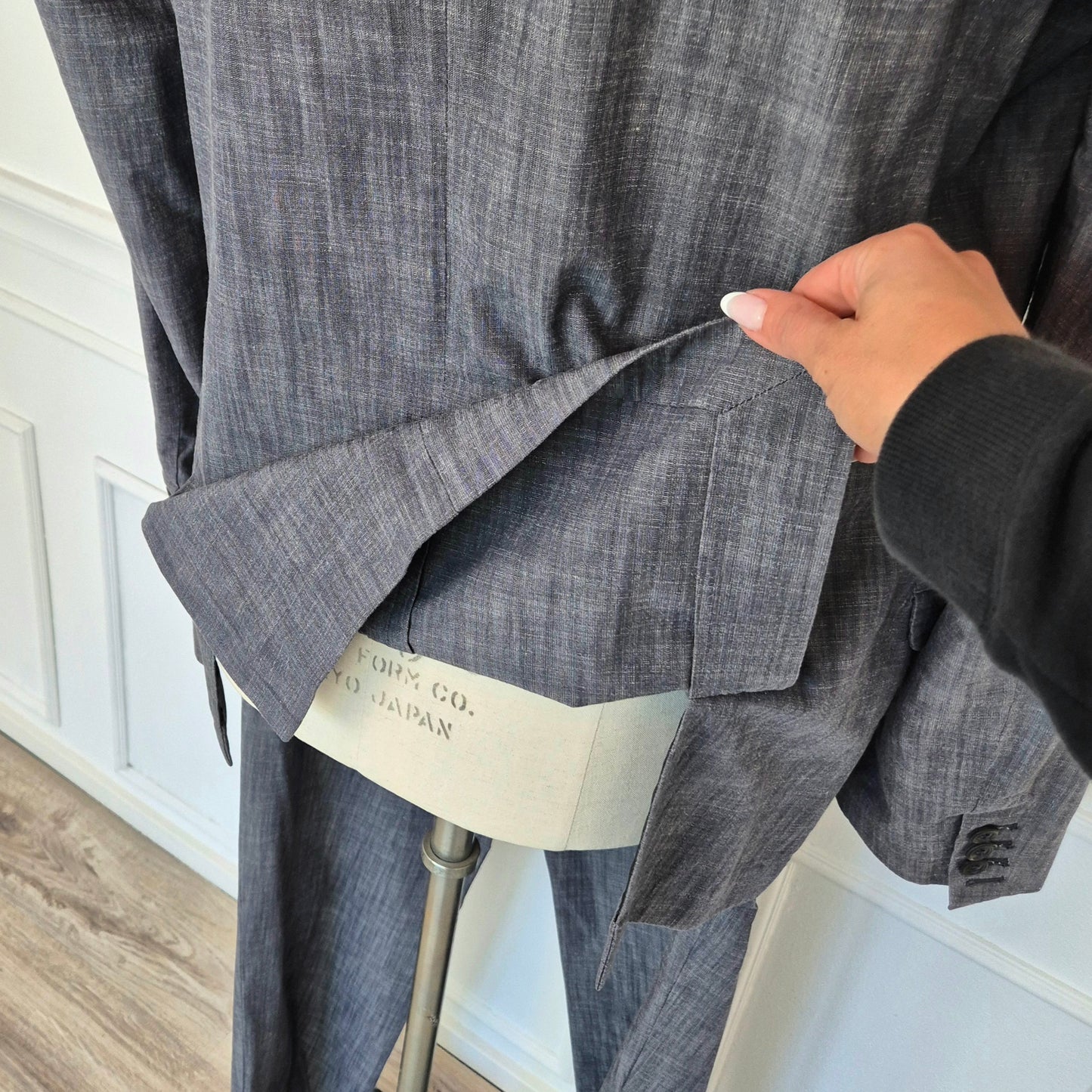 Maison Martin Margiela | Completo uomo cotone grigio