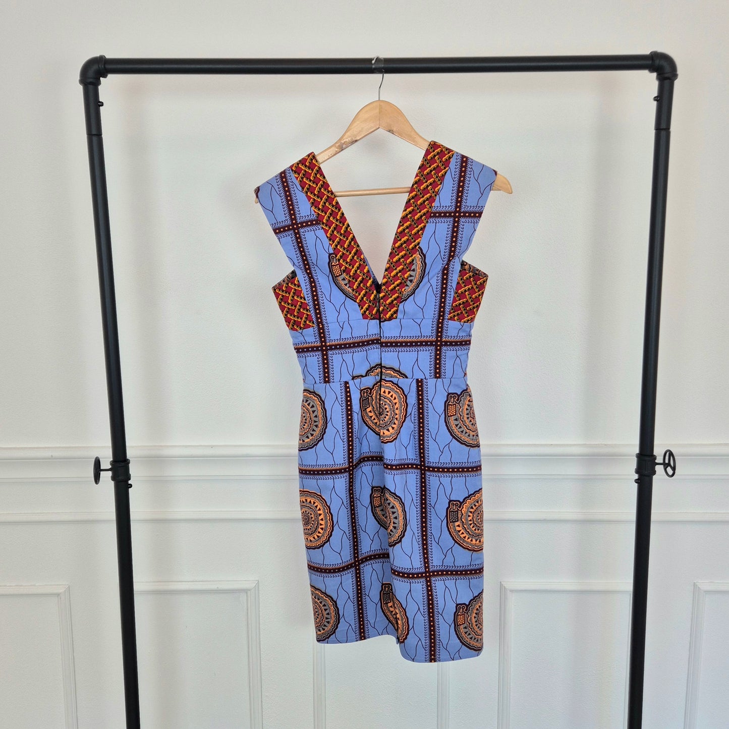 Stella Jean | Abito tubino wax print
